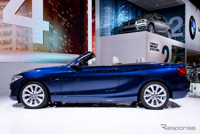 BMW・2シリーズ カブリオレ(パリモーターショー14)