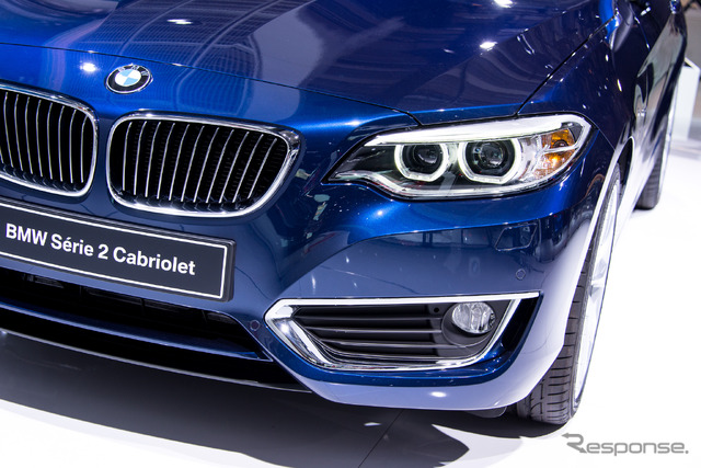 BMW・2シリーズ カブリオレ(パリモーターショー14)