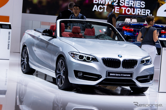 BMW・2シリーズ カブリオレ(パリモーターショー14)