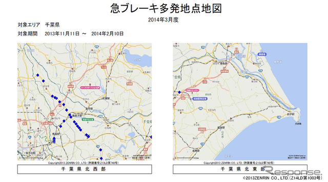 富士通、急ブレーキ多発地点情報提供サービスを開始