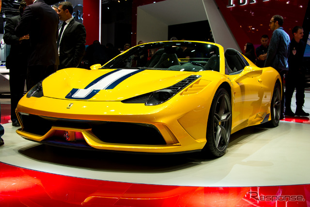 フェラーリ・458 スペチアーレ A(パリモーターショー14)