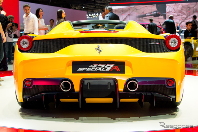 フェラーリ・458 スペチアーレ A(パリモーターショー14)