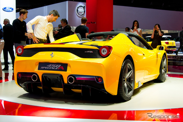 フェラーリ・458 スペチアーレ A(パリモーターショー14)