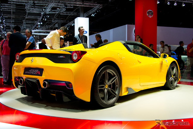 フェラーリ・458 スペチアーレ A(パリモーターショー14)
