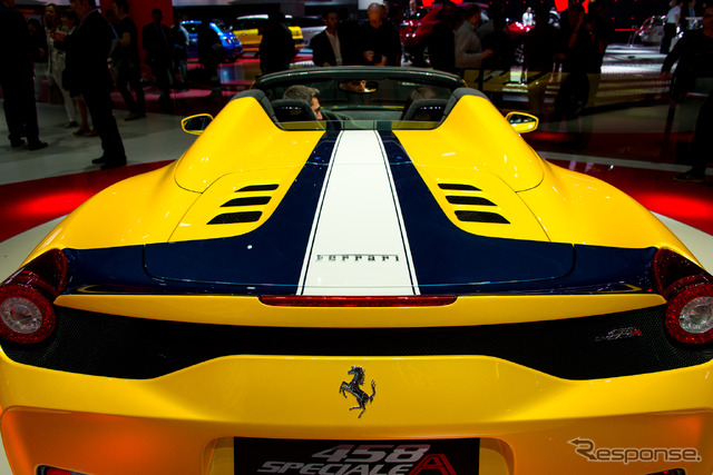 フェラーリ・458 スペチアーレ A(パリモーターショー14)