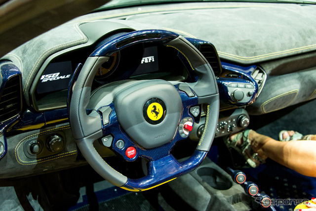 フェラーリ・458 スペチアーレ A(パリモーターショー14)