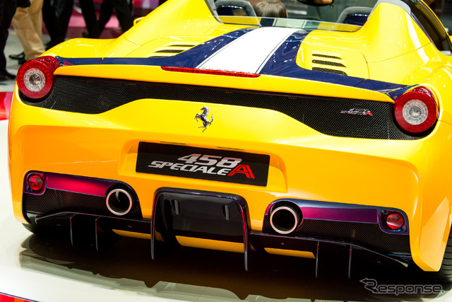 フェラーリ・458 スペチアーレ A(パリモーターショー14)