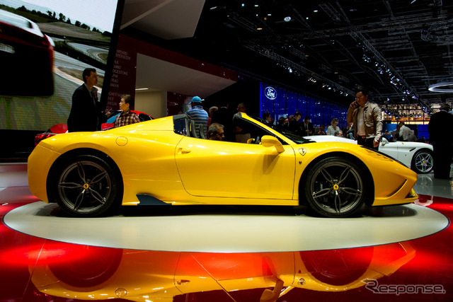 フェラーリ・458 スペチアーレ A(パリモーターショー14)