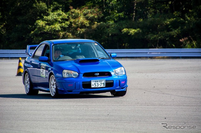 富士スピードウェイ ワンメイクドライビングレッスン（ランサーエボリューション・スバルWRX）