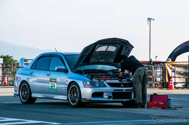 富士スピードウェイ ワンメイクドライビングレッスン（ランサーエボリューション・スバルWRX）