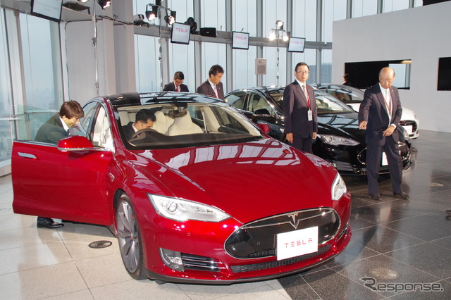 テスラ モデルS 日本仕様
