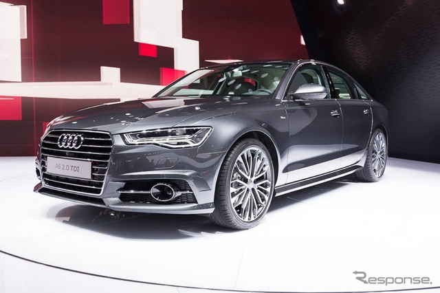 アウディ A6 改良新型(パリモーターショー14)