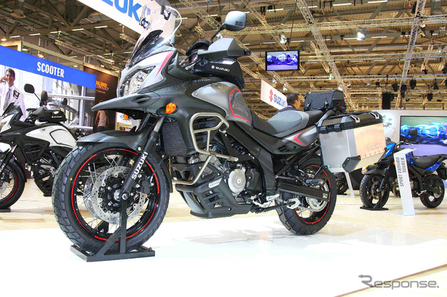 スズキ・Vストローム650 XT（ドイツ・インターモト 2014）