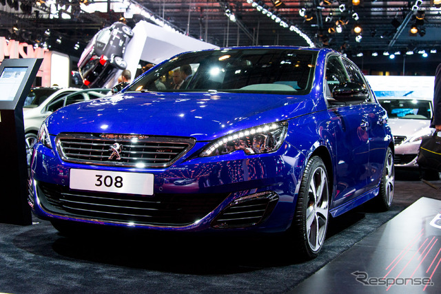 プジョー・308 GT(パリモーターショー14)