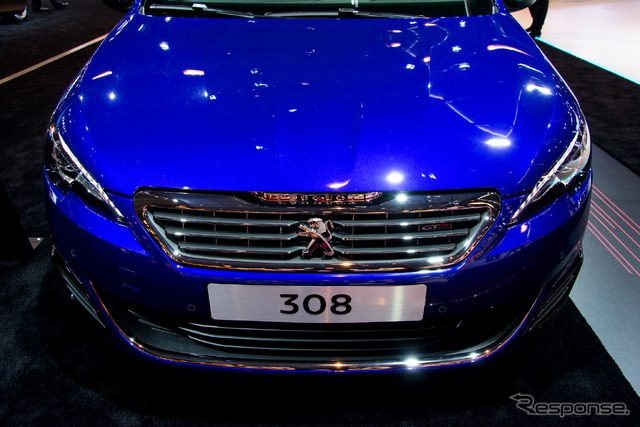 プジョー・308 GT(パリモーターショー14)