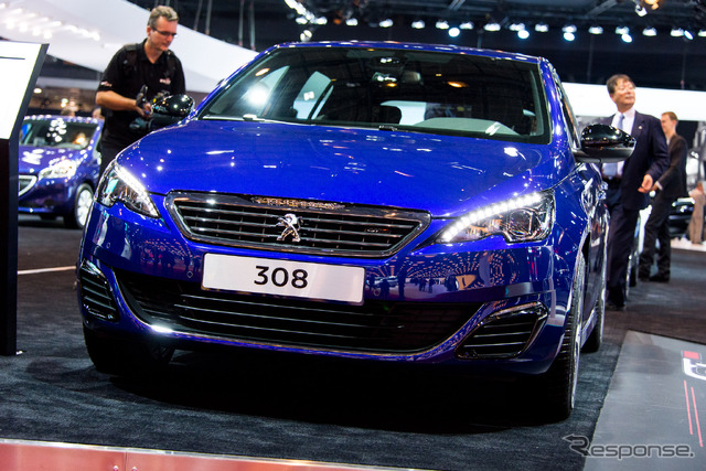 プジョー・308 GT(パリモーターショー14)