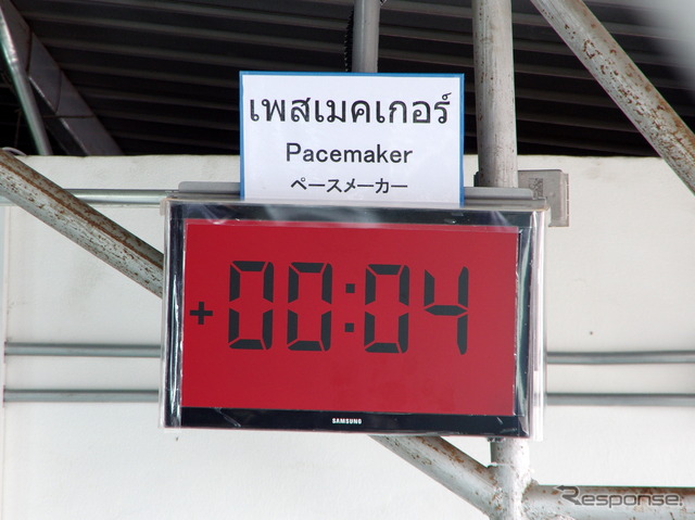 タクトタイム18分を刻むペースメーカー