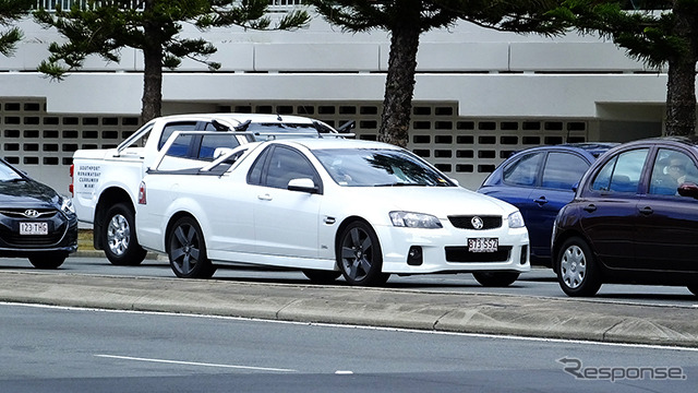 GM傘下のオーストラリア自動車メーカー・ホールデン（Holden）のクルマもゴールドコーストでは多く走っている。