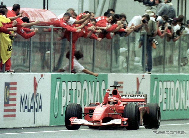 【F1マレーシアGP決勝】シューマッハが前人未到の記録