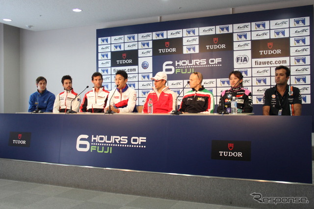 WEC「6Hours of Fuji」プレスカンファレンスの様子