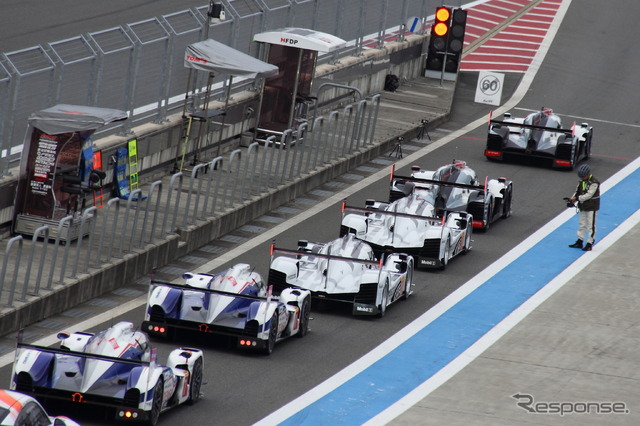 WEC「6Hours of Fuji」金曜フリー走行の様子