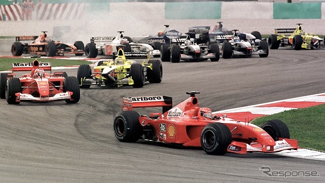 【F1マレーシアGP決勝】シューマッハが前人未到の記録