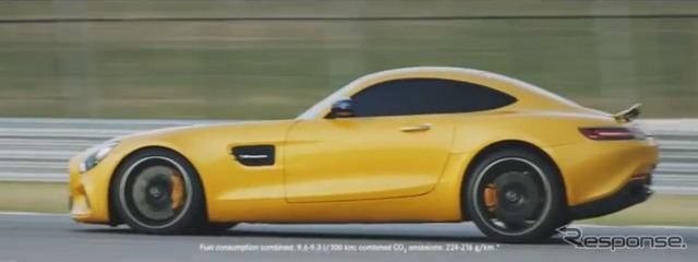 メルセデス-AMG GTの最新映像