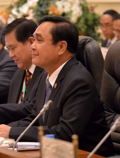 タイ軍政首相が初外遊、ミャンマー訪問