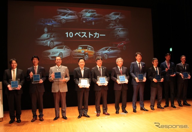 2014-2015 日本カー・オブ・ザ・イヤー(JCOTY) 10ベストカー