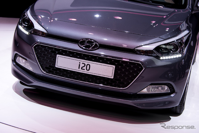 ヒュンダイ i20(パリモーターショー14)