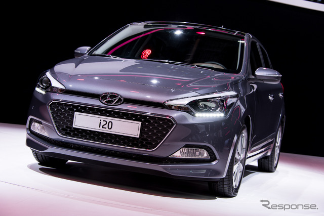 ヒュンダイ i20(パリモーターショー14)