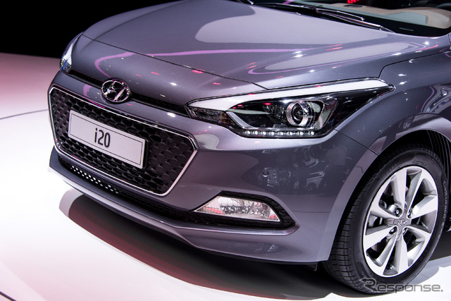 ヒュンダイ i20(パリモーターショー14)