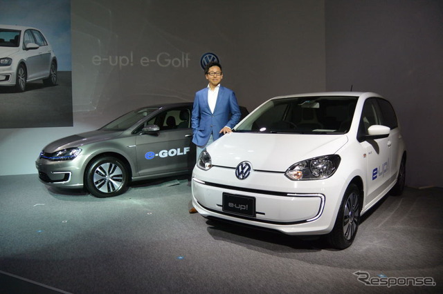 フォルクスワーゲングループジャパン 庄司茂 社長とe-up!