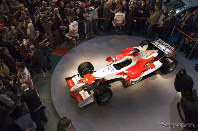 【トヨタF1】2006マシンを発表