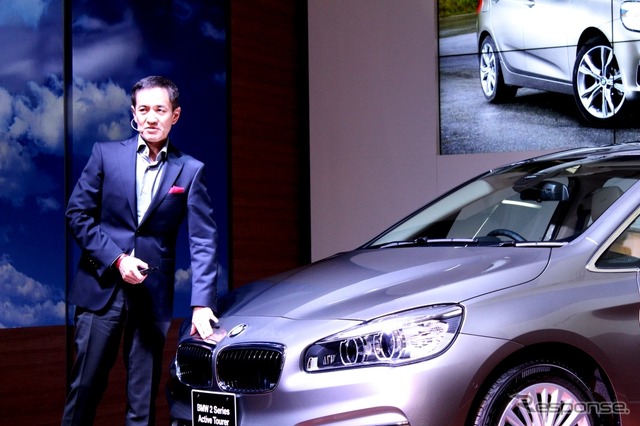 BMW AG BMWエクステリア・クリエイティブ・ディレクターの永島譲二さんBMW 2シリーズ アクティブ ツアラー