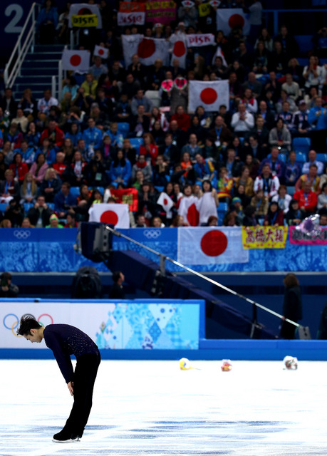 高橋大輔 参考画像（2014年2月14日）（c）Getty Images