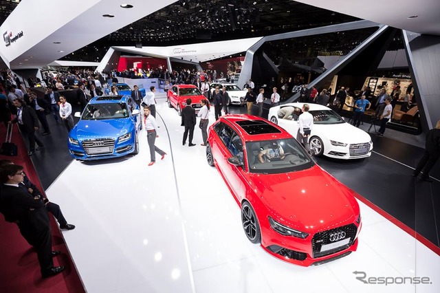 アウディ RS6アバント 改良新型(パリモーターショー14)