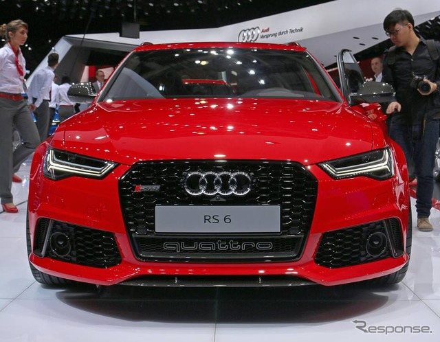 アウディ RS6アバント 改良新型(パリモーターショー14)