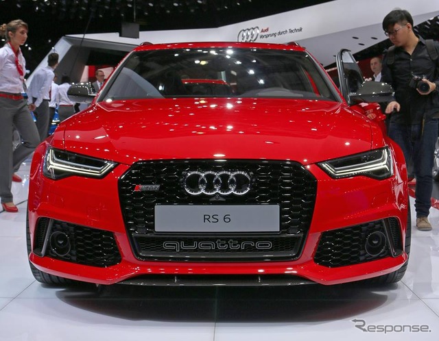 アウディ RS6アバント 改良新型（パリモーターショー14）