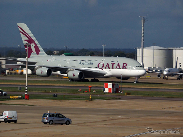 カタール航空、A380がドーハ＝ロンドン路線に就航（2）