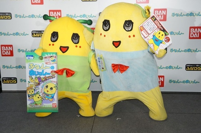 ふなっしーと弟”ふなごろー”が初共演