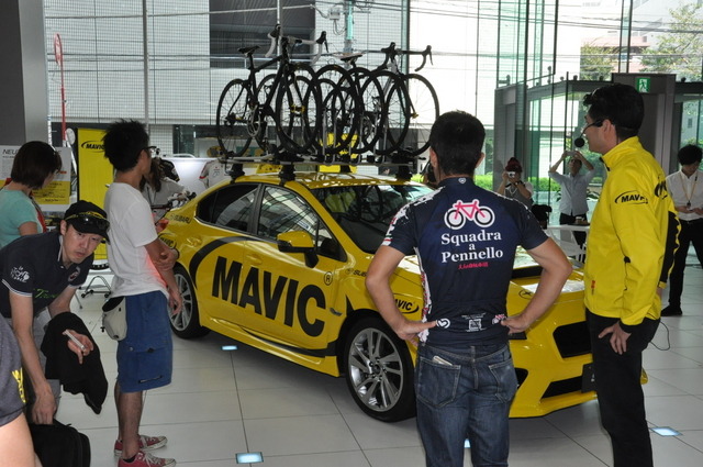 【ジャパンカップ14】MAVIC仕様のレヴォーグ登場!最高峰レースをスバルがサポートする理由