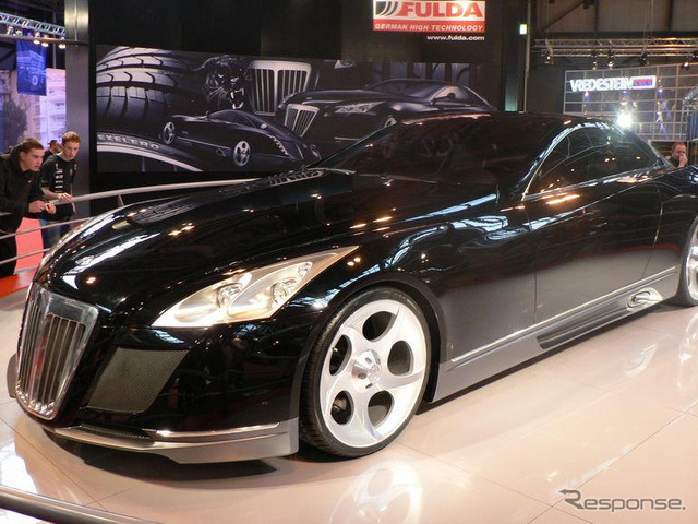 【オートスポーツインターナショナル2006】マイバッハ スーパークーペ 展示