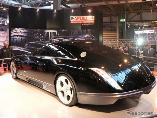 【オートスポーツインターナショナル2006】マイバッハ スーパークーペ 展示