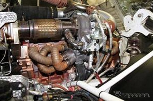 新開発した等長エキゾーストマニホールド