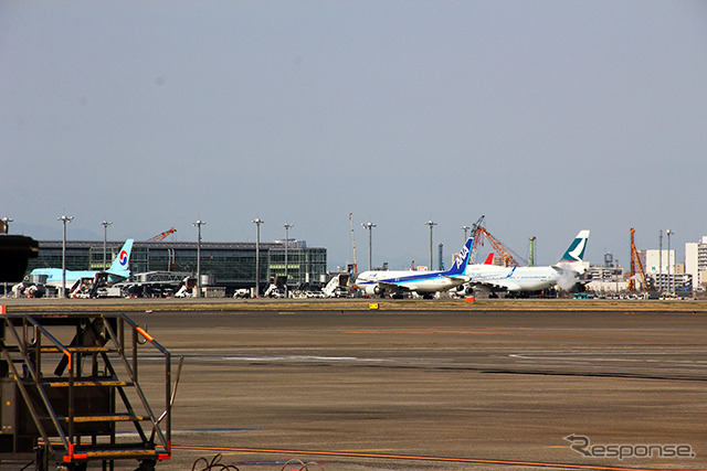 延長されたC滑走路が12月11日から供用を開始する羽田空港