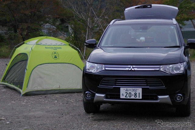 三菱 アウトランダーPHEV 1泊2日無料体験…どこまで節約できる?