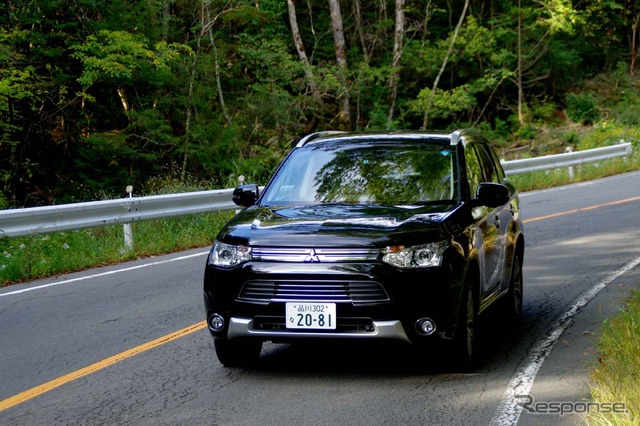 三菱 アウトランダーPHEV 1泊2日無料体験…どこまで節約できる?
