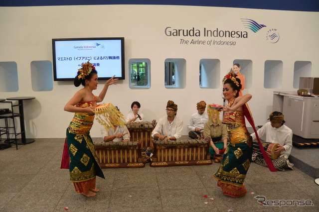 ガルーダ・インドネシア航空 シート体験イベント in マルキューブ