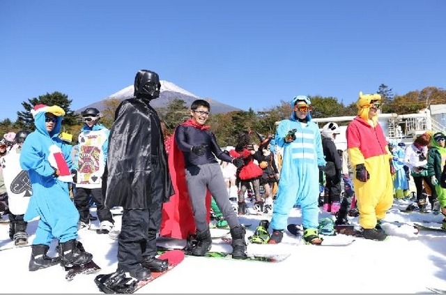 富士山南麓2合目のスキー場「スノータウンYeti(イエティ)」がオープン